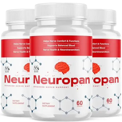 Neuropan Advanced Nerve Support bottle, 60 capsules